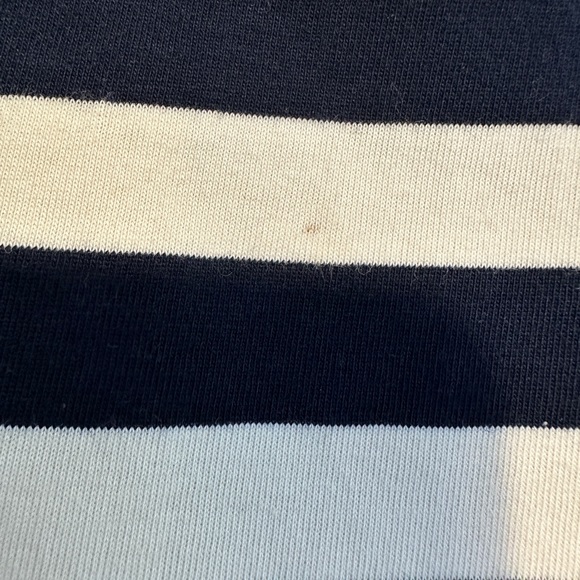 J.Crew Striped Ruffle Peplum Blouse - Picture 6 of 6